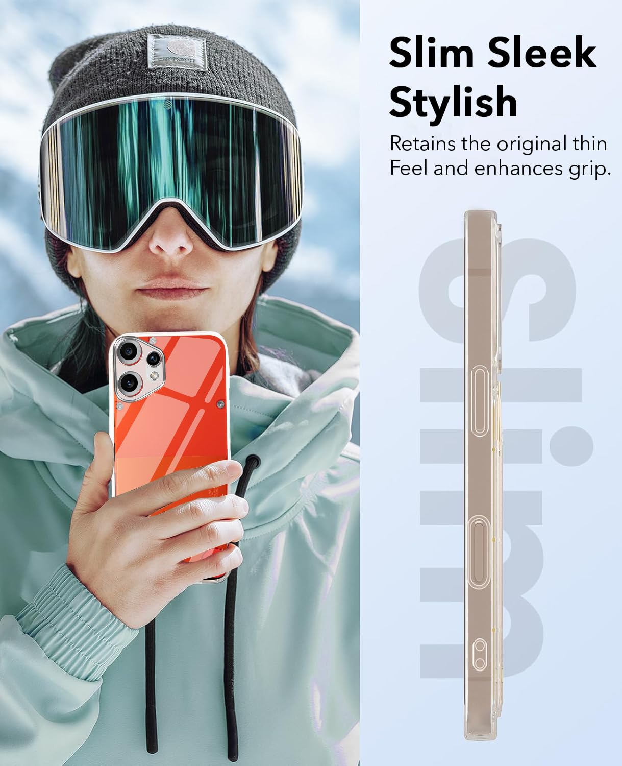 Anti-Yellow Clear Back Cover Case for Nothing CMF Phone 2 Pro (Sleek Hard Crystal | Shockproof and Camera Protection)